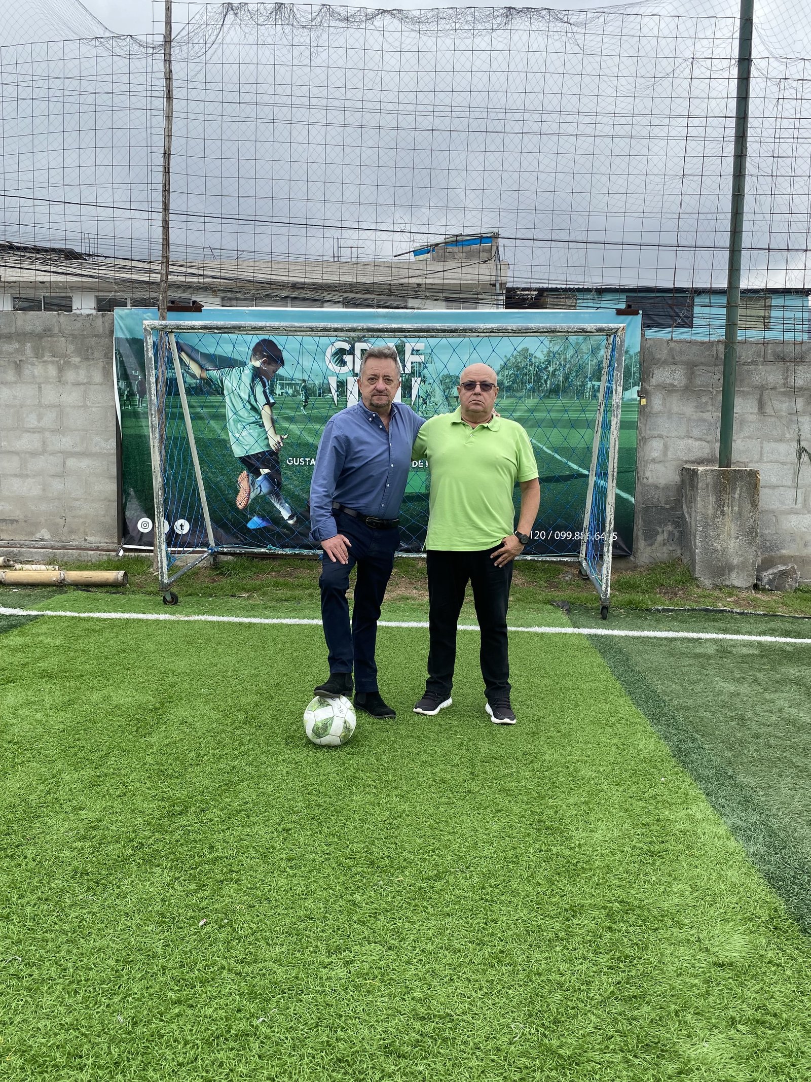 Con Gustavo Rueda director de GRAF